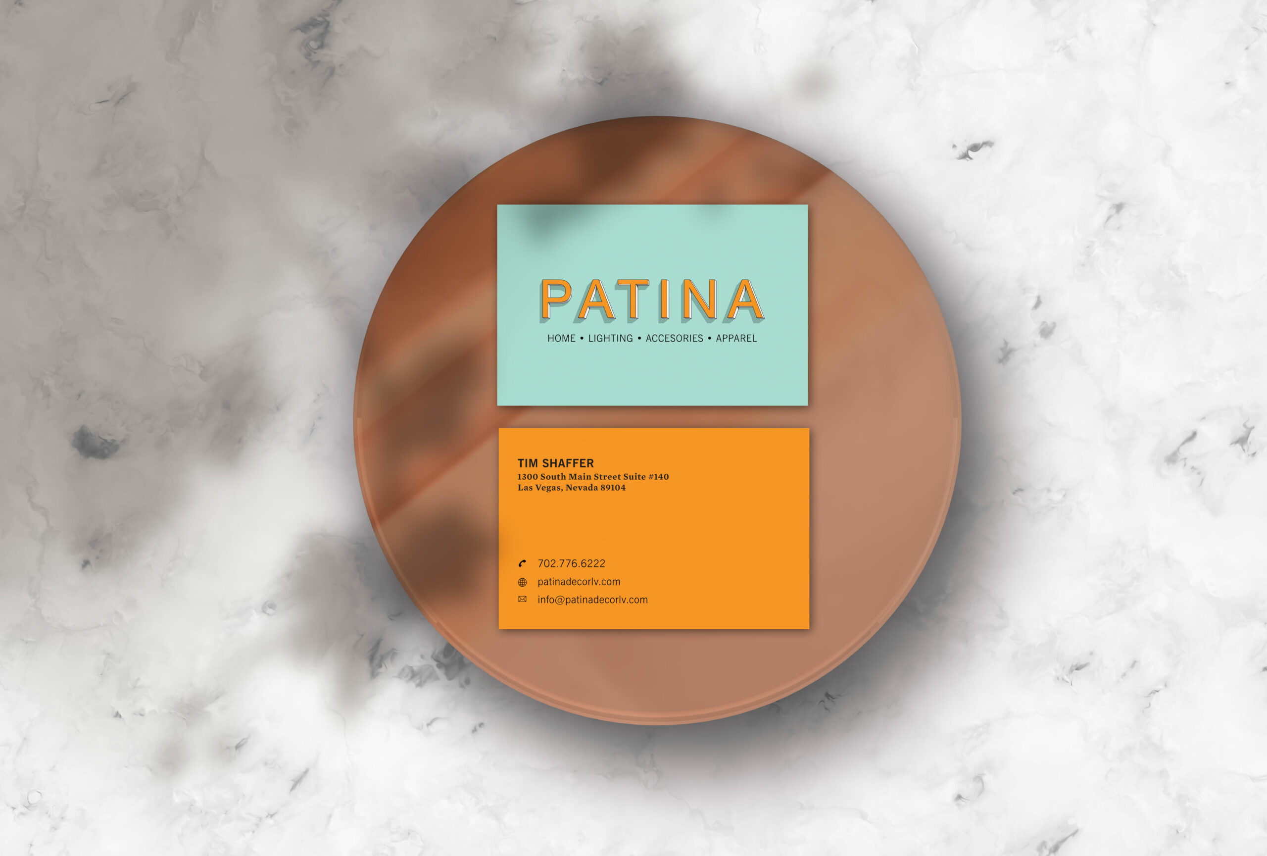 Patina-bcards